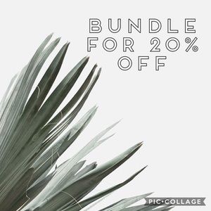 ✨ 20% OFF ANY BUNDLES OF 4+ ITEMS ✨